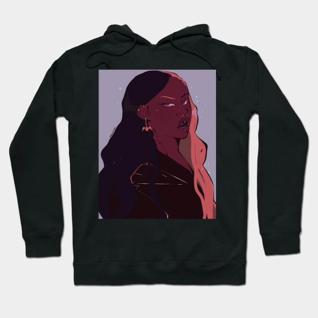 Raveena Hoodie by Naniidraws